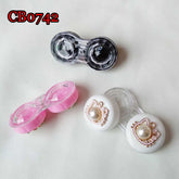 מחסנית יוקרתית לאחסון עדשות מגע בעיצוב הלו קיטי