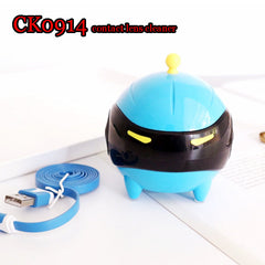 מכשיר לניקוי עדשות מגע בעיצוב רובוט מסכה